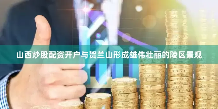 山西炒股配资开户与贺兰山形成雄伟壮丽的陵区景观